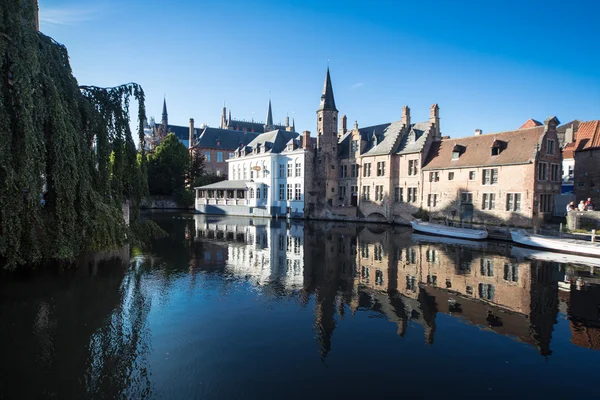 Kanaal van Brugge, België — Stockfoto