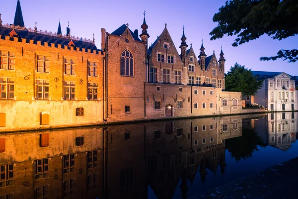 Kanaal van Brugge, België — Stockfoto