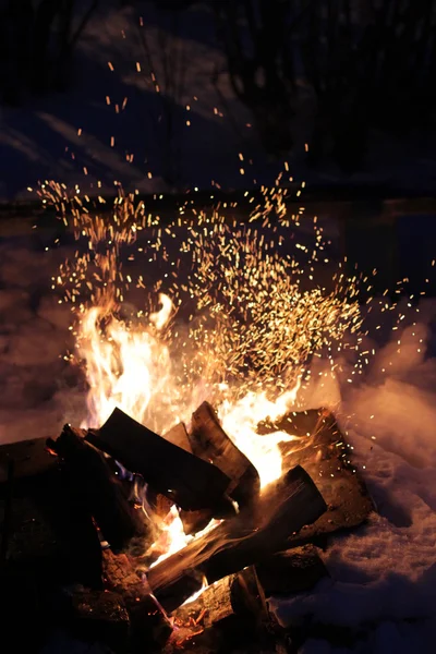 明るい火や火花 — ストック写真