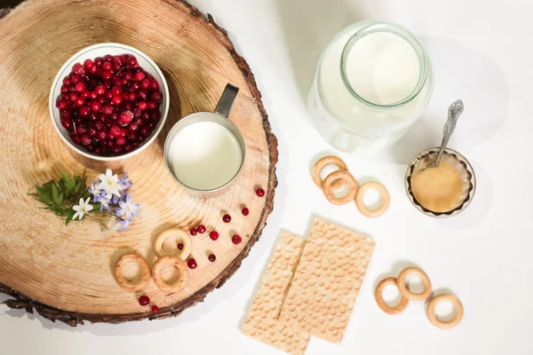 süt, bal ve cranberries - soğuk algınlığı ilacı