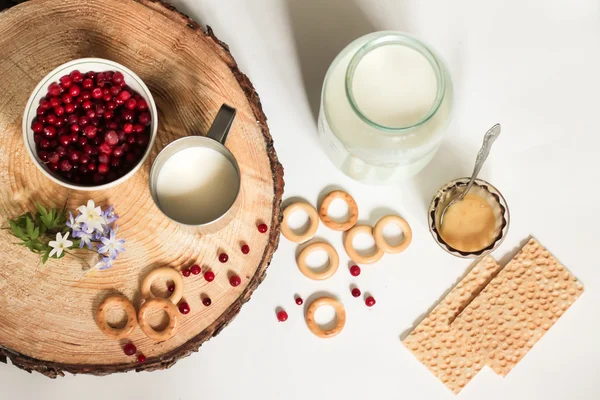 süt, bal ve cranberries - soğuk algınlığı ilacı