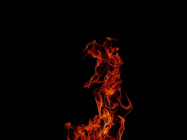Abstract Blaze Fire Flame Texture Banner Background Strange Shape Lights — Stock Photo, Image