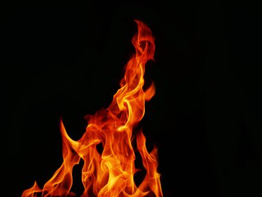 Sancak arkaplanı için alev alev dokusu.