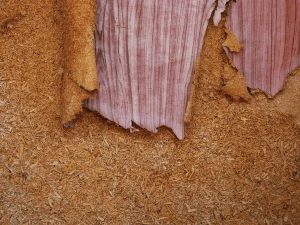 Der Alte Sperrholzboden Ist Verschlissen — Stockfoto