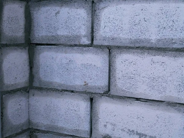 Modern White Brick Wall Texture Background — Stock Photo, Image