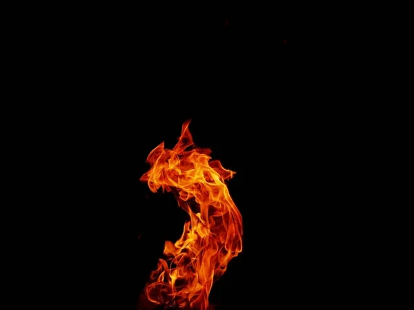 Abstract Vuur Vlam Textuur Voor Banner Achtergrond Vreemde Vorm Vreugdevuur — Stockfoto
