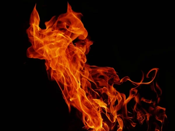 Abstraktní Oheň Plamen Textury Pro Banner Pozadí Podivný Tvar Táborák — Stock fotografie