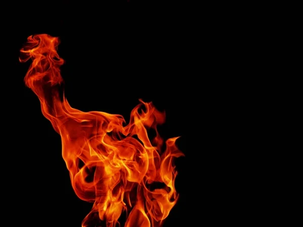 Abstrakte Flamme Flammentextur Für Banner Background Strange Form Lagerfeuer — Stockfoto