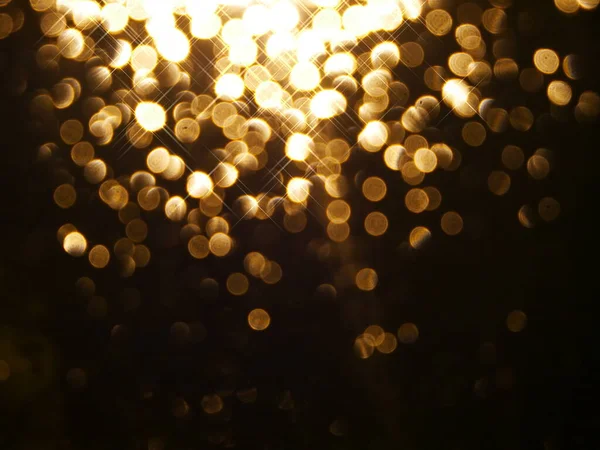 Bokeh circles are formed by light points. (Point light source) that shines When using a shallow depth of field to blur that is create bokeh from.