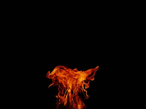 Abstract Blaze Fire Flame Texture Banner Background Strange Shape Lights — 图库照片