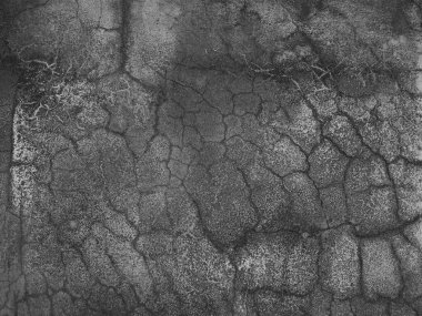 Beton döşeme duvarlar ve duvarlar çizikler, aşınma ve lekelerle güzel olsun diye..