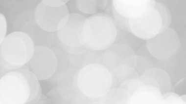 Aydınlatılmış beyaz bokeh resmi arkaplan illüstrasyonu olarak kullanılabilir veya metin eklenebilir.