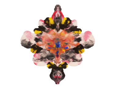 Resmin çok renkli dokular kullanılarak oluşturulan kısmı. Beyaz kağıt üzerinde soyut sanat arkaplan suluboya yaratıcı kaba dokular modern sanat eserleridir..