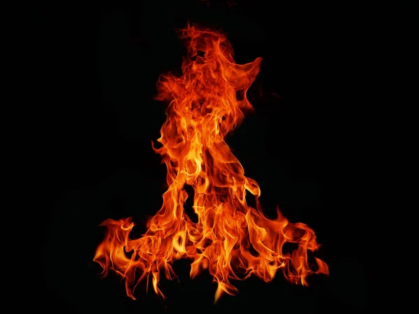 Κρέας Φλόγας Που Καίγεται Από Φούρνο Από Μαγείρεμα Επικίνδυνο Συναίσθημα — Φωτογραφία Αρχείου