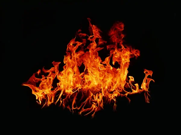 Flame Flame Texture Strange Shape Fire Background Carne Llama Que — Foto de Stock