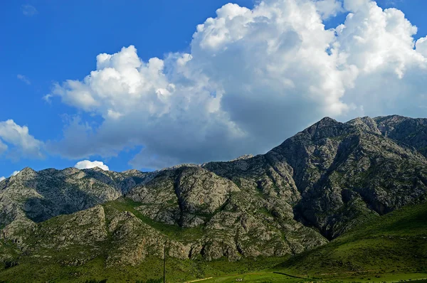 Rocky mountain near Haidarkan town — Stok Foto