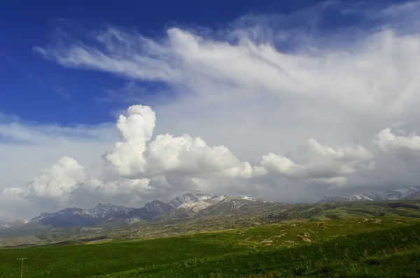 Kullar och berg — Stockfoto