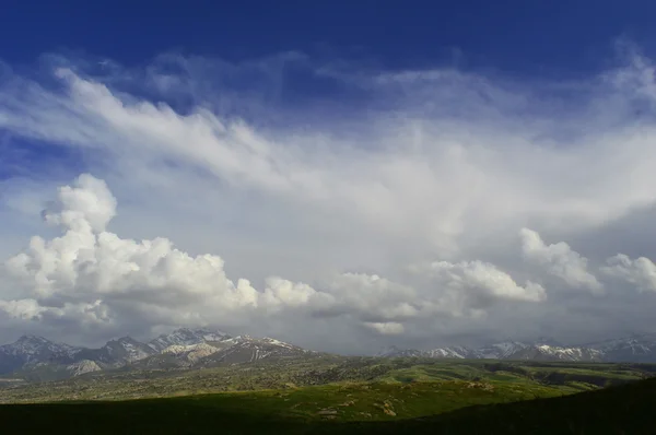 Kullar och berg — Stockfoto