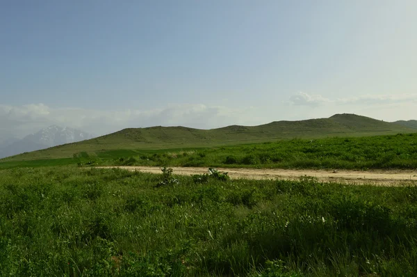 Kullar och berg — Stockfoto