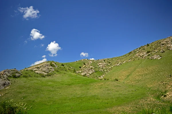 Kullar och berg — Stockfoto