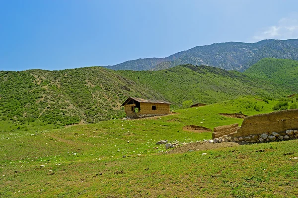 eski sheepfold dağlarda