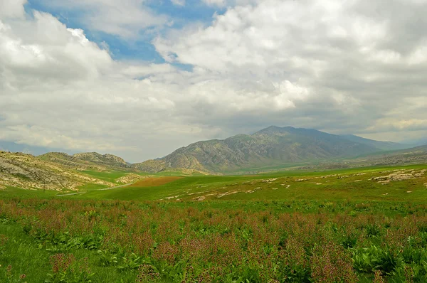 Wzgórza i góry — Zdjęcie stockowe