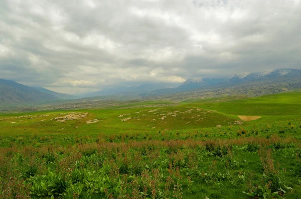 Tepeler ve dağlar — Stok fotoğraf