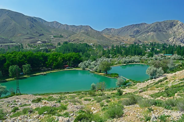 キルギスタン、山中湖 — ストック写真
