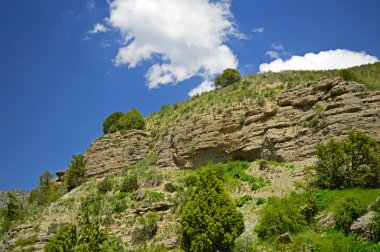 Kırgızistan'daki Rocky Dağları