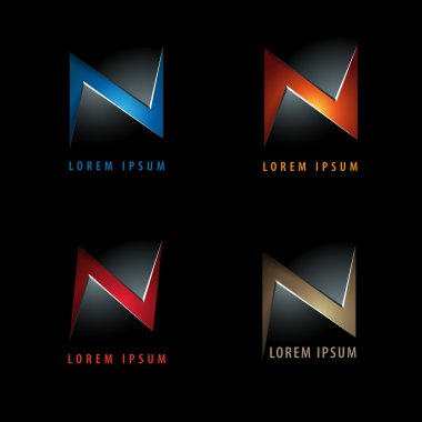 Negatif logoda harf N