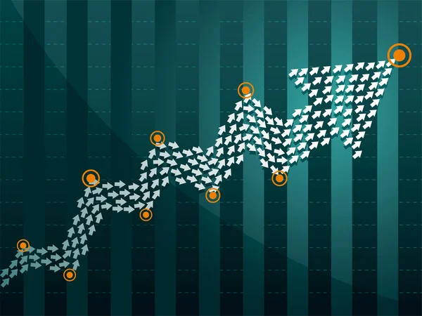 Conceito de seta —  Vetores de Stock