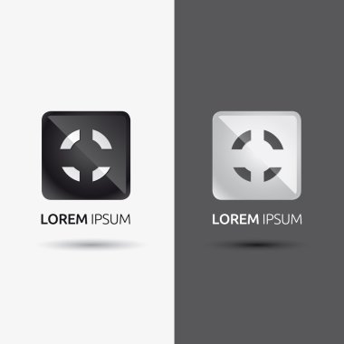 Stilize hedef logo koymak