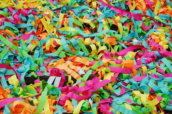 Tiras de papel colorido - nzareddi . — Fotografia de Stock