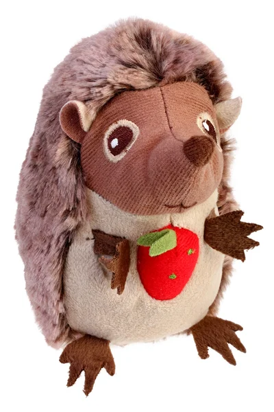 Brinquedo hedgehog pelúcia — Fotografia de Stock