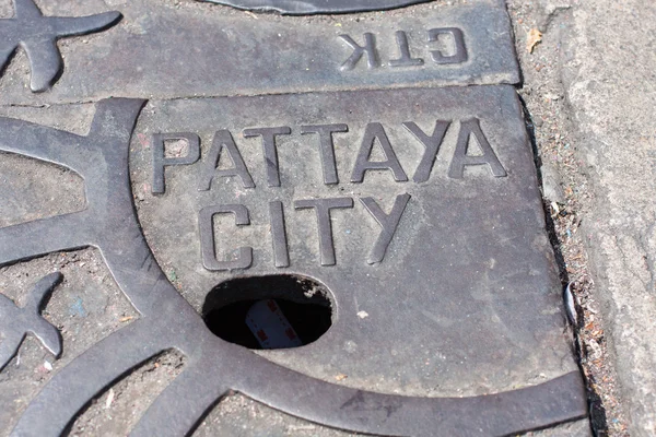 Sewerage Pattaya — Stock Photo, Image