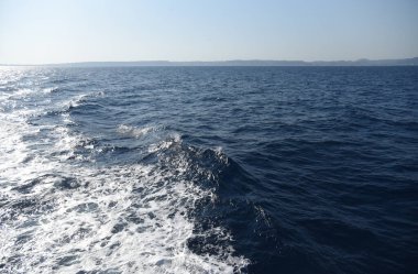 Akdeniz 'de deniz köpüğü