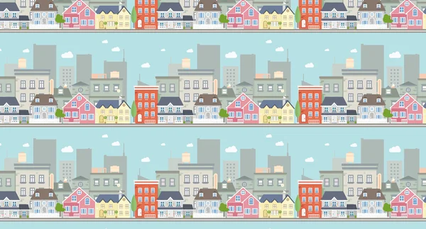 Cityscape seamless modeli