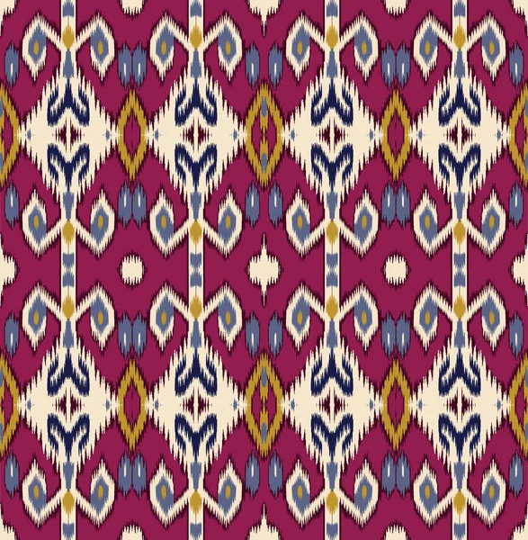 Ikat Seamless Pattern Background Traditional Pattern — Stock Photo, Image