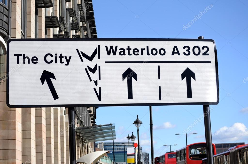 Street sign in London