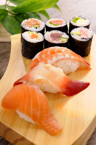 Sushi set plate — Stock Photo, Image