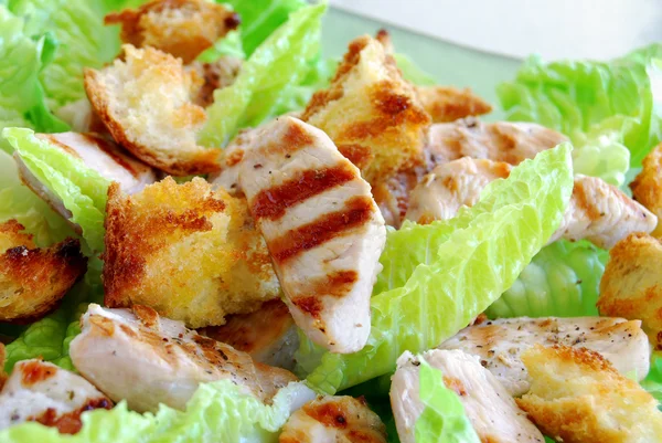 Chicken caesar salad — Stock Photo, Image