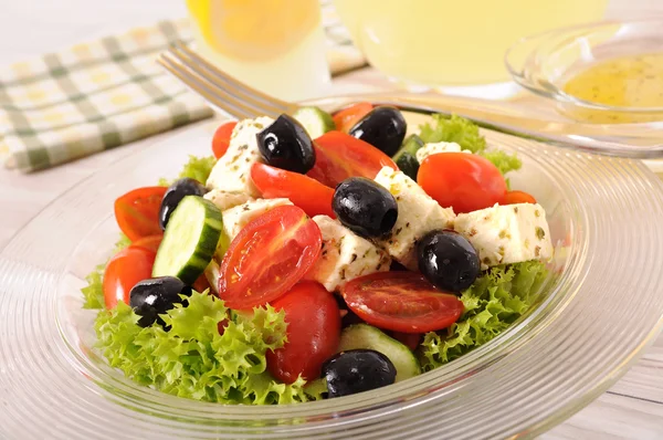 Grekisk sallad — Stockfoto