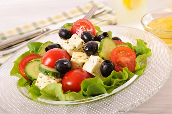 Grekisk sallad — Stockfoto