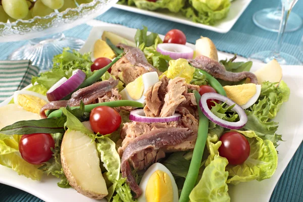 Nicoise salad — Stock Photo, Image