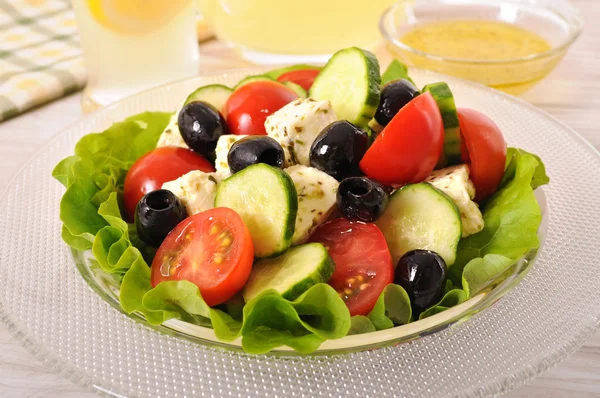 Grekisk sallad — Stockfoto