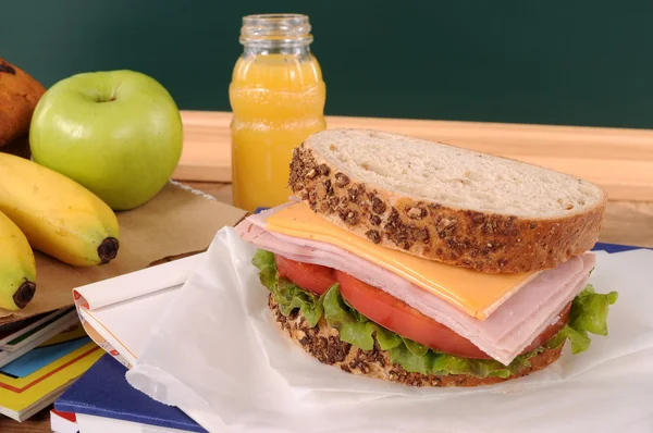 Шкільних обідів — стокове фото