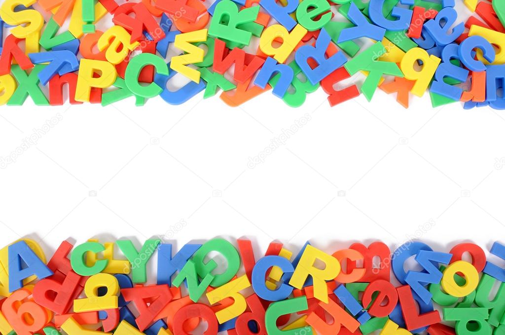 Letters of alphabet