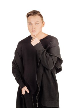 genç erkek modeli