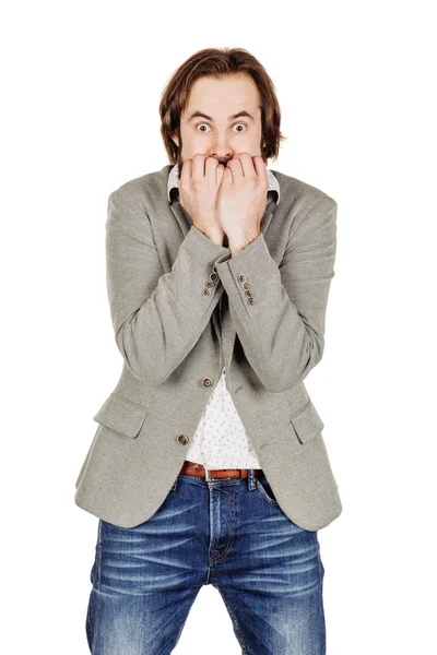 Retrato del hombre de negocios barbudo — Foto de Stock