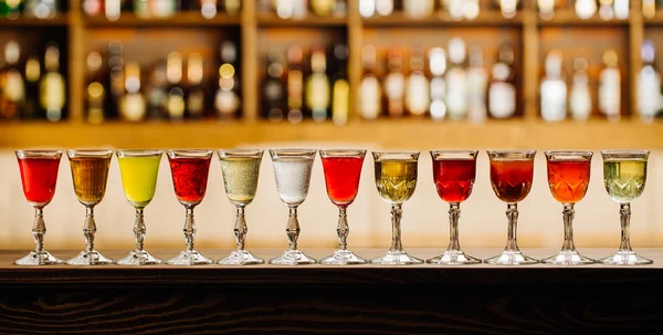 farklı içecekler ile iç arka plan ayarla